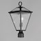 Maxim Lighting Prism 1-Light Outdoor Post Lantern, Black 30568CLBK - alternate 3